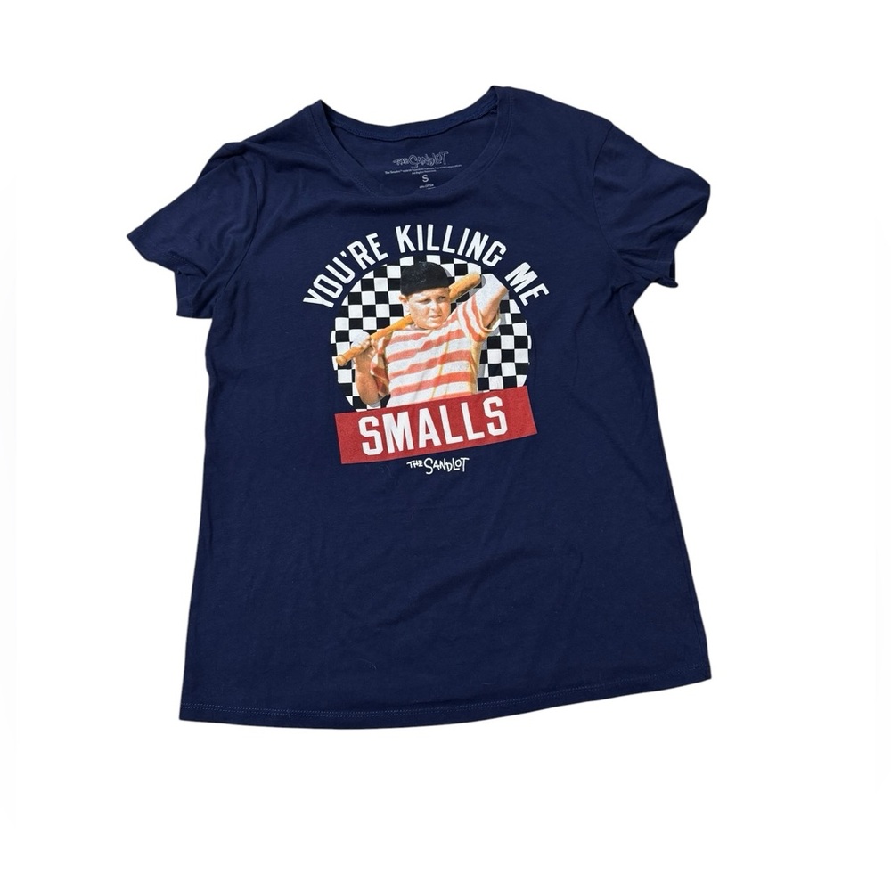 The Sandlot | You're Killing Me Smalls Navy Graphic Long Sleeve Tee Small
